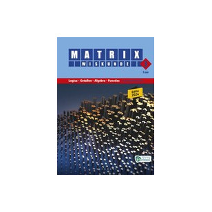 Matrix Wiskunde 3.5 Leerwerkboek A Logica – Getallen – Algebra – Functies (editie 2024) (incl. Pelckmans Portaal)